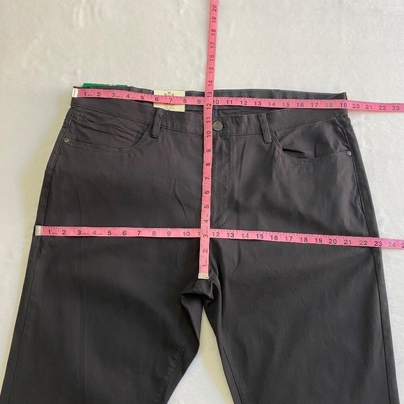 English Laundry 38x29 Men's Oaklum Pants, Stretch, Slimmer Straight Leg Gray NWT - Picture 11 of 15